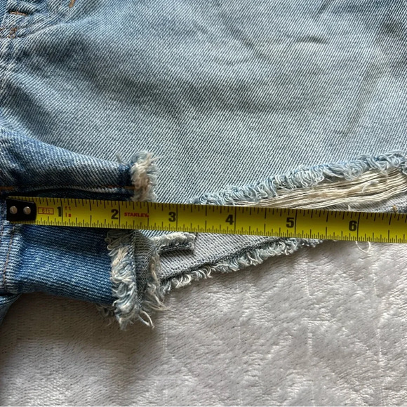 Madewell The Perfect Jean Shorts Distressed Size 29 - Picture 6 of 7